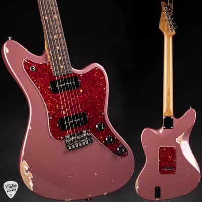 2024 - Suhr Eddie's Guitars Exclusive Roasted Classic JM Antique - Burgundy Mist image 1