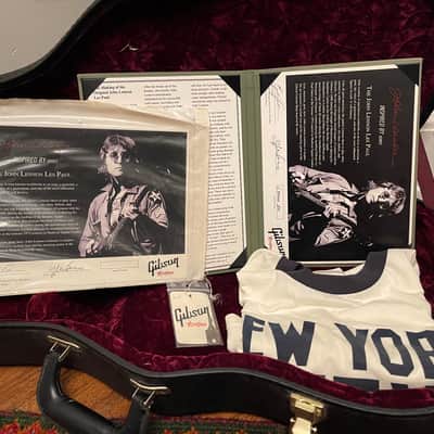 2007 201/300 Gibson Custom Shop "Inspired By" John Lennon Les Paul Junior 2007 Cherry image 10