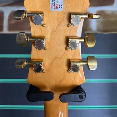 Epiphone Zephyr Blues Deluxe Natural 2004 Hollow Body Electric Guitar image 8