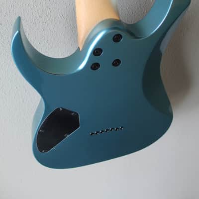 Brand New Ibanez Gio GRG7221M 7 (Seven) String Electric Guitar - Metallic Light Blue image 9