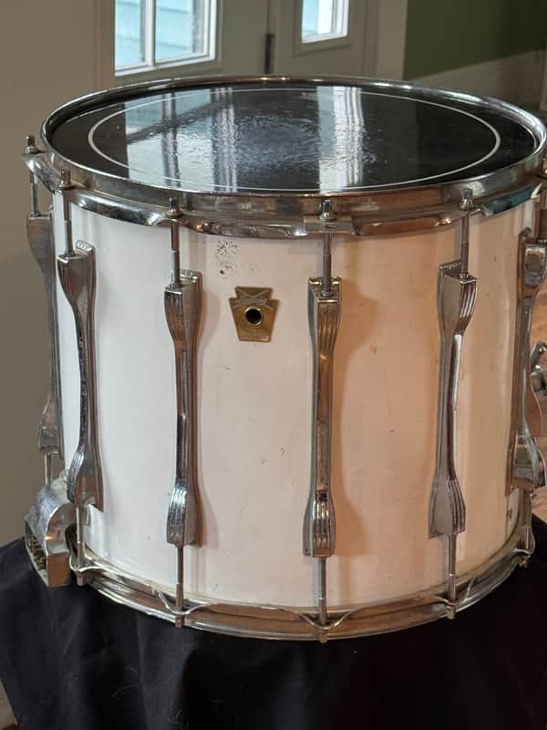 Ludwig Monroe 12 x 14" Marching Snare Drum 10 Lugs 90's  Read Details image 1