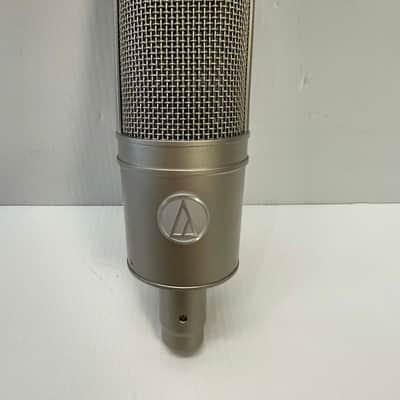 Audio-Technica AT4047/SV Large-Diaphragm Side-Address Cardioid Condenser Microphone 2010s - Silver image 5