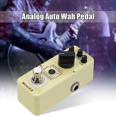 Mooer MAW2 Envelope Analogue Wah Pedal, Cream White image 1