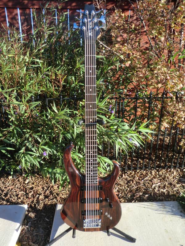 Late 80's Model Modulus Quantum 6 Neck-Through Bass Guitar - Old School Phil Lesh image 1