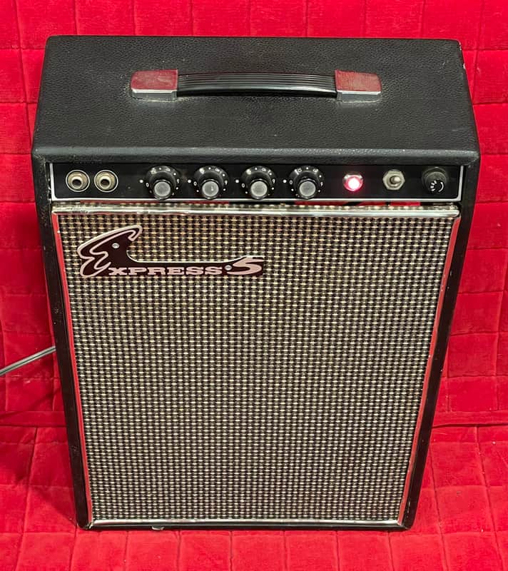 1960's Teisco Express 5 Tube Amp Amplifier 10” Speaker w | Reverb