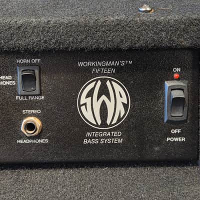 SWR Workingman 200W 1x15" Bass Combo Black Carpet image 2