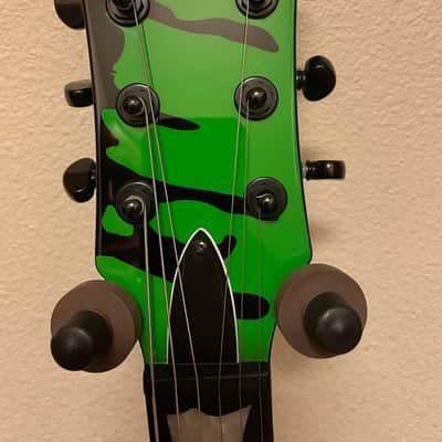 ESP LTD RARE ESP LTD Slimer Viper Tony Perry Signature Guitar Mint 2015 Green / black image 18
