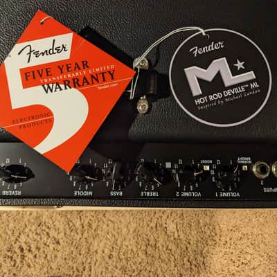 Fender Hot Rod DeVille "ML" 212 Michael Landau Inspired 60-Watt 2x12" Guitar Combo 2016 image 1