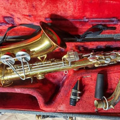 KING Cleveland Alto Saxophone, USA, Very Good Condition. Case/Neck/Mouthpiece image 3