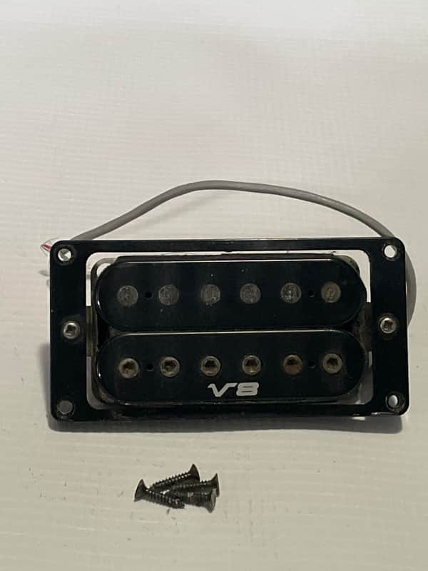 2000's Japan Ibanez RG Series Prestige V8 Black Bridge Humbucker Guitar Pickup w/ Ring 15.99k image 1