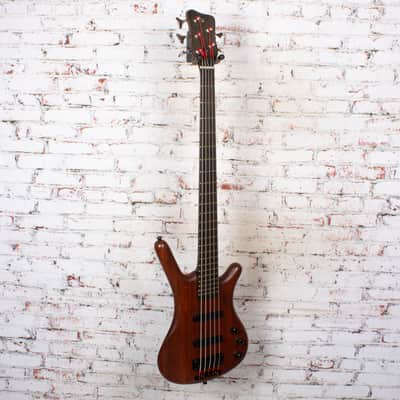 Warwick - Standard Corvette 5 String Electric Bass Guitar - Natural - USED image 7