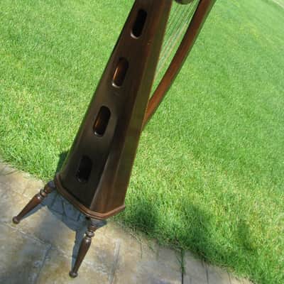 Beautiful Rare 34 String Aoyama 130-B Lever Harp Celtic Folk Instrument image 6