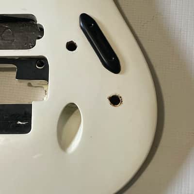 2000's Indonesia Ibanez S7320 7 String White Guitar Body ZR Tremolo Ready image 6