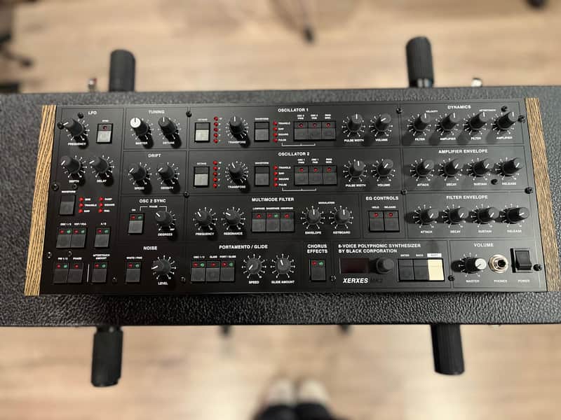Black Corporation Xerxes Mk2 Polyphonic Analog Synthesizer Module + EU invoice image 1