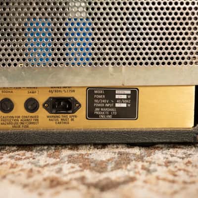 Marshall JCM 800 Lead Series 2204 Master Model 50W Mk2 Guitar Amplifier Head - Used image 7