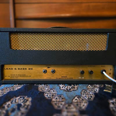 Collector Quality 1973 Marshall JMP 2061 Lead & Bass 2-Channel 20-Watt Amp Head 1967 - 1974 - Low Watt Plexi! image 8