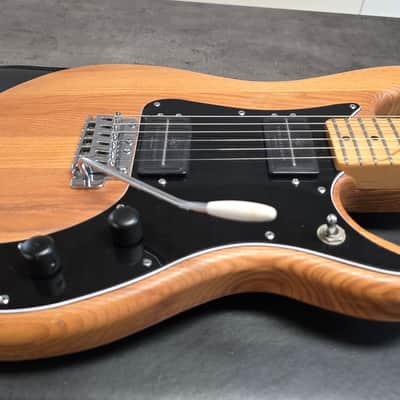 1985 Peavey Patriot Tremolo MADE IN USA Natural American Vintage 80s 1980's Super Strat with RARE original hard case image 18