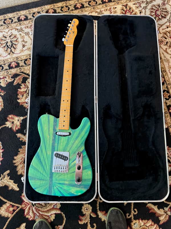 Arcade - Fender American Telecaster with Mojo Dust - Original Art image 1