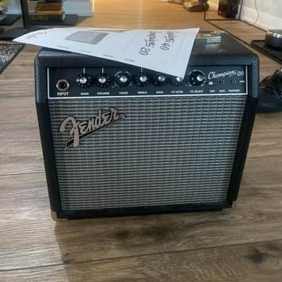 Fender Champion 20 20-Watt 1x8" Guitar Practice Amp 2013 - 2024 - Black image 1