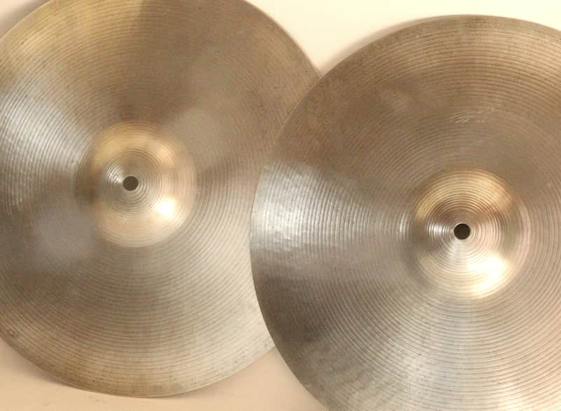 Ludwig Paiste 15" Hi-Hat Cymbals, No Waves, No bends, No Cracks, No Edge Chips / INSPECTED & TESTED image 1