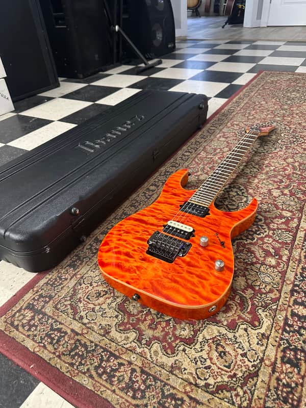 Ibanez RG920QMZ-LI Premium 2011 - 2014 - Liquid Inferno image 1