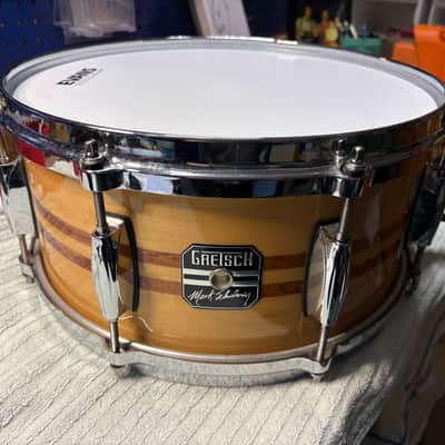 Gretsch Mark Schulmanモデル 13 x 6 メイプル スネア Gretsch Mark Schulman Signature Snare Drum - 6x13 - YouTube