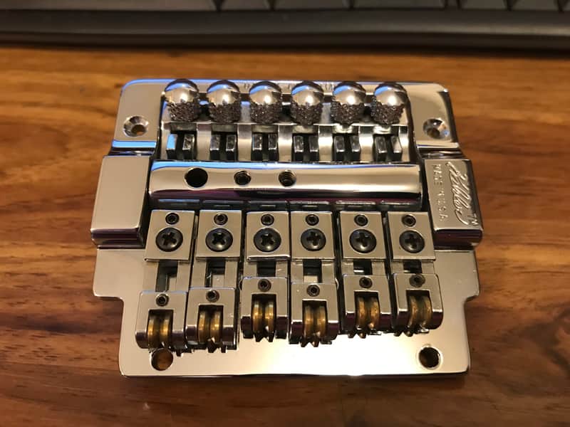 Kahler 2320 Tremolo (2.030") 80s, chrome, with nut, arm, screws, manuals image 1
