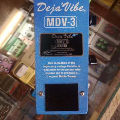 Fulltone Mini Deja Vibe MDV-3 Blue Pedal *** FREE SHIPPING *** image 6