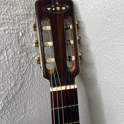 Vito classical acoustic flamenco guitar Late 1960s-early 1970s - natural image 4