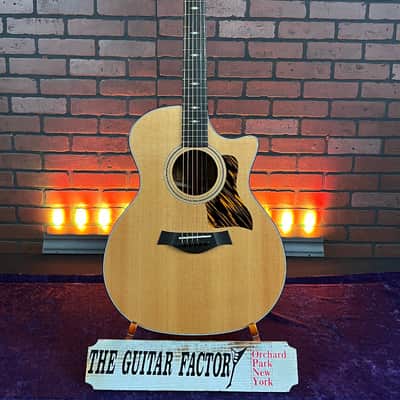 Taylor 314ce Grand Auditorium Acoustic Electric Guitar Natural w/ Hard Case - Mint Store Demo w/ Hard Case image 1