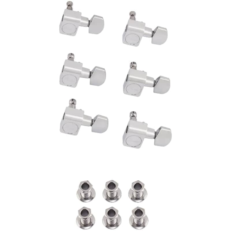 Fender American Standard Series Guitar Tuning Machines Chrome (6) image 1