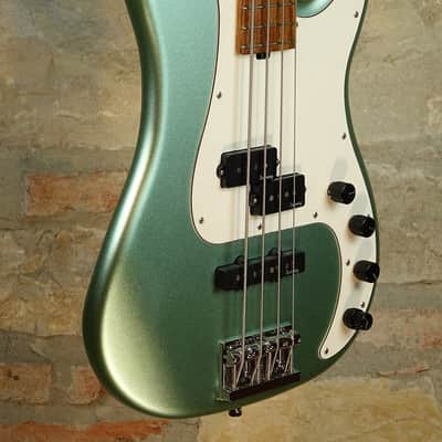 SADOWSKY MetroLine Hybrid PJ 21-4 Corde - Made in Germany - Sage Green Metallic Satin image 2