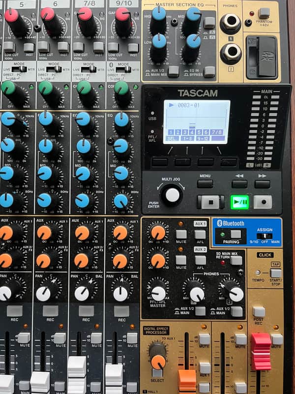 TASCAM Model 12 Multitrack with SD XL card 255 GB image 1