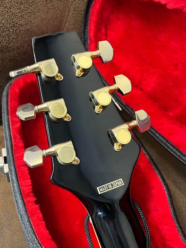 Aria FE-T 75 Elecord MIJ 1980`s | Black | Reverb