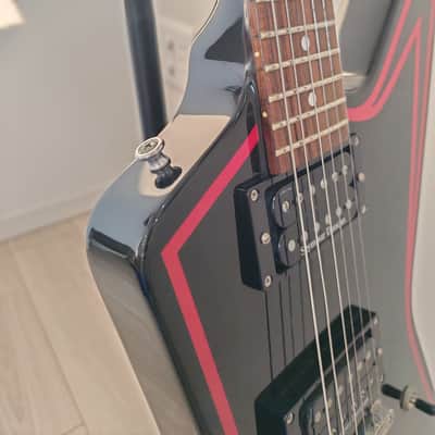 2012 ESP Edwards Explorer Custom Paint One Off - James Hetfield Lawsuit Era Banana Headstock JAPAN MIJ image 5