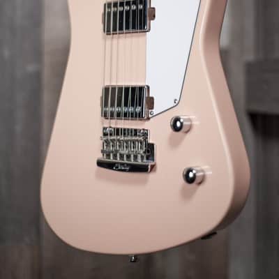 Sterling MARIPOSA-PBP-M2 Mariposa in Pueblo Pink Electric Guitar image 3