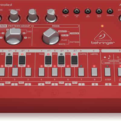Behringer TD-3-RD Desktop Analog Synthesizers and Sound Modules image 4