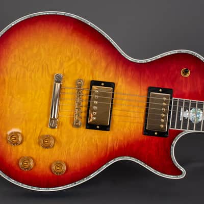 Gibson Les Paul Custom Ultima 5A-Quilt "Tree of Life" 2025 - Fireburst image 5