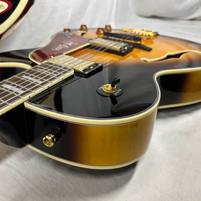 Epiphone Joe Pass Signature Emperor II VS Archtop Hollow Body Electric Guitar image 20