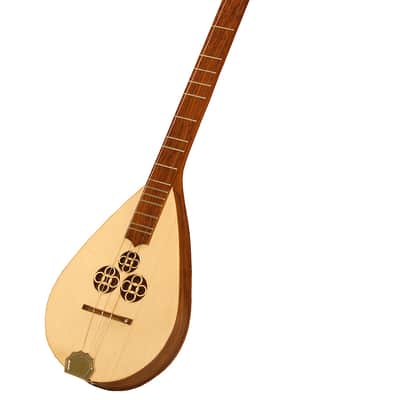 Roosebeck DMWR Wildwood Dulcimer Rosewood with 3 Round Openings, Flat Pegbox