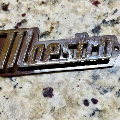 Maestro Amp Logo Badge Emblem 60s Gibson image 1