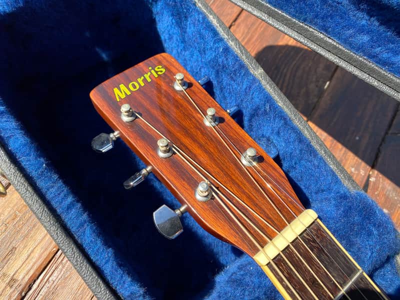 Morris MD-506 Dreadnaught Acoustic - Martin Copy | Reverb