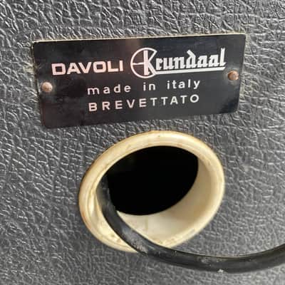 Vintage Davoli Krundaal J5 – 1960s Italian amplifier image 7