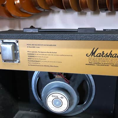 Combo Marshall Valvestate 40V Model 8040 2 canaux 40 Watts 1x12 made in UK 90s image 13