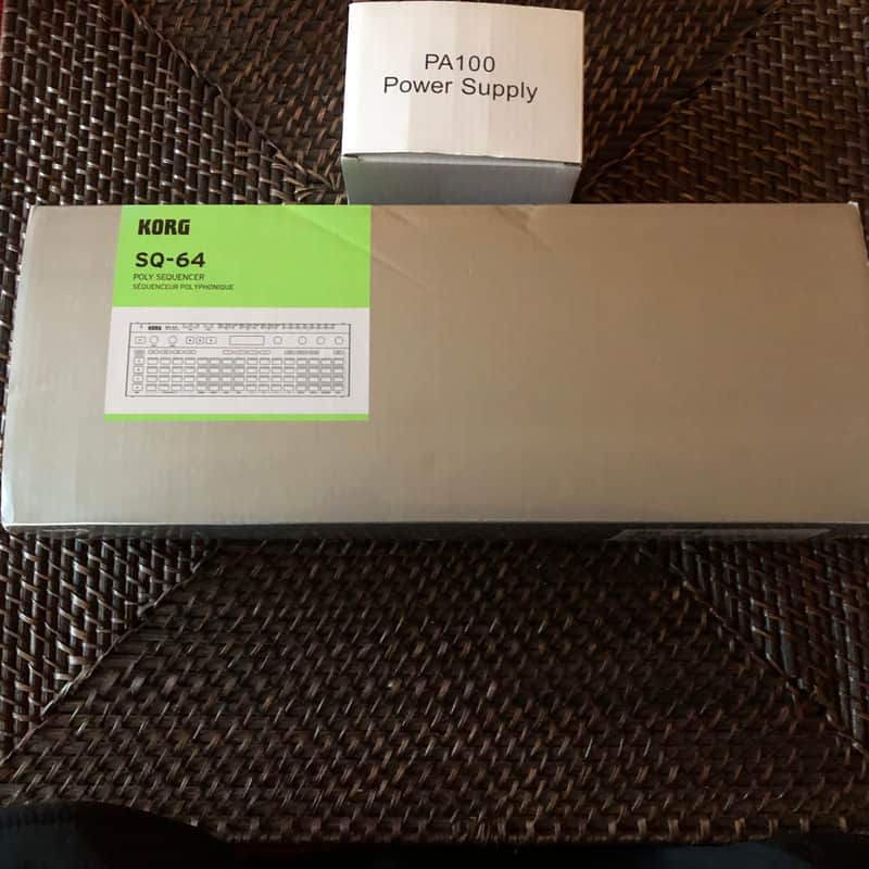 Korg SQ64 Polyphonic Sequencer - Open box image 1