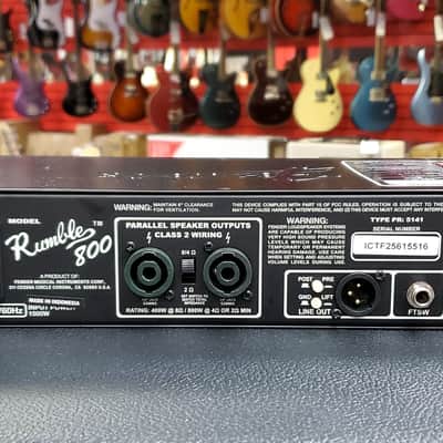 Fender Rumble 800 HD 800-Watt Bass Head image 5
