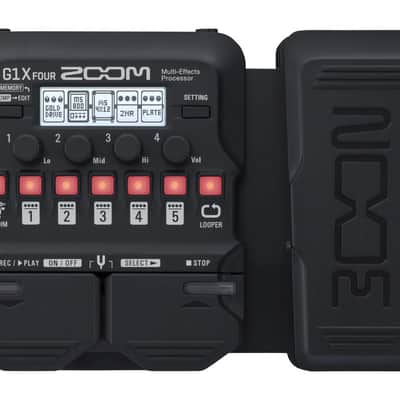 Zoom G1X FOUR -  pedaliera multieffetto amp-simulator per chitarra/pedale d'espressione image 1