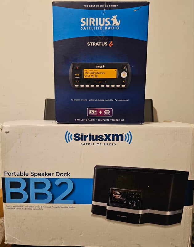 SiriusXM SXABB2 Portable Speaker Dock BB2 in Original Packaging image 1
