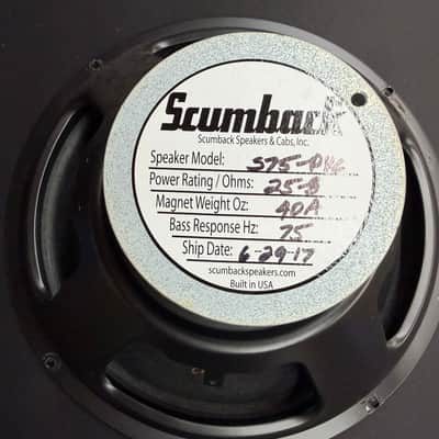 Scumback Alnico S75-PVC 12" 8 Ohm 25 watts image 1