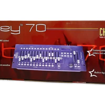 Chauvet DJ OBEY70 Light/Fog DMX Lighting Controller+Pressure Sensitive Joystick image 9